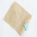 UNBLEACHE DRAWING STRING FILTER PAPER BAG WITH GIFT BOX 