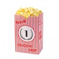 CUSTOM PRINTED GREASEPROOF PAPER POPCORN BAG 